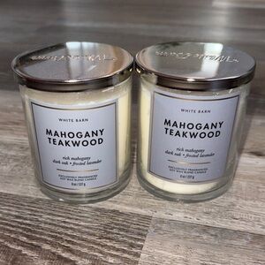 Mahogany Teakwood Candles